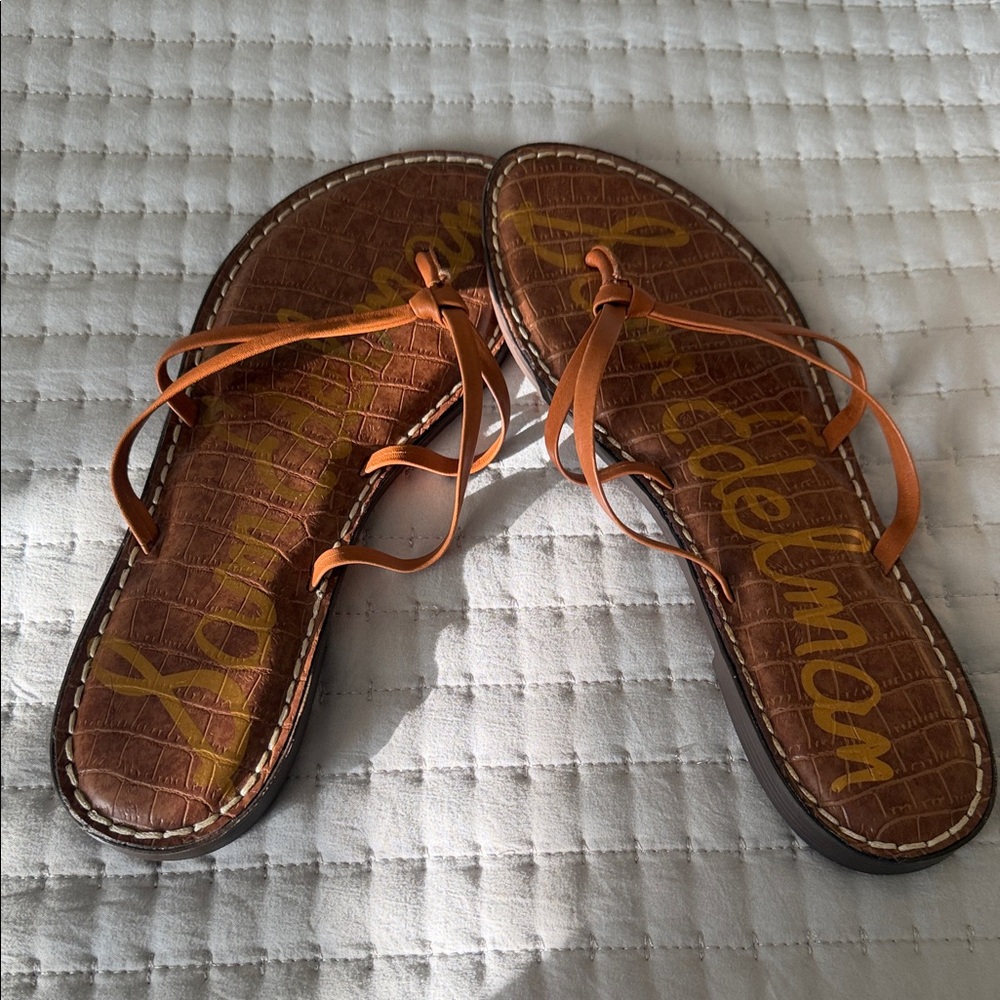 Sam Edelman Tan Strappy Sandals